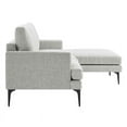 thumbnail image 5 of Evermore Right-Facing Upholstered Fabric Sectional Sofa, 5 of 5