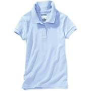 George Girls Plus School Uniform Plus Size Short Sleeve Polo Shirt with Scotchgard Stain Resistant Treatment (Plus)