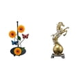 thumbnail image 1 of Porta Pañuelos Inspirado En El Diseño Artístico De Una Figura De Caballo, Artesanía De Resina Moderna Para El Hogar, La Oficina, La Sala De Estar, El Centro De Mesa, La Decoración De Un, 1 of 8