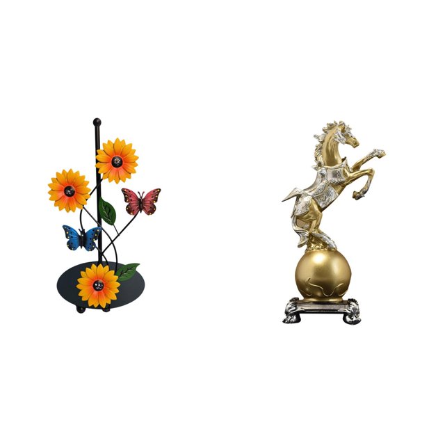 Porta Pañuelos Inspirado En El Diseño Artístico De Una Figura De Caballo, Artesanía De Resina Moderna Para El Hogar, La Oficina, La Sala De Estar, El Centro De Mesa, La Decoración De Un