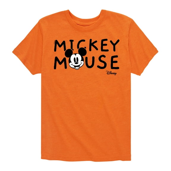 Disney - Mickey & Friends - Mickey Mouse - Script Writing - Toddler And Youth Short Sleeve Graphic T-Shirt