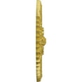thumbnail image 4 of Ekena Millwork 21 5/8"OD x 2 1/2"P York Ceiling Medallion (Fits Canopies up to 3 5/8"), Hand-Painted Rich Gold, 4 of 6