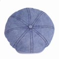 thumbnail image 4 of Boina de diseño vintage para mujer, se adapta a cabezas de 56 a 59 cm, accesorio de ajuste universal. Azul, 4 of 8