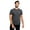 HEATHER CHARCOAL, variant on US Blanks Men's Made in USA Short Sleeve Crew T-Shirt - US2000