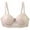 Beige, variant on Fatuov Women's Push Up Wire Bra Supportive Breathable Everyday Bra for Vacation, Solid Color Full Coverage Lightly Lined Bra 40C, Wine