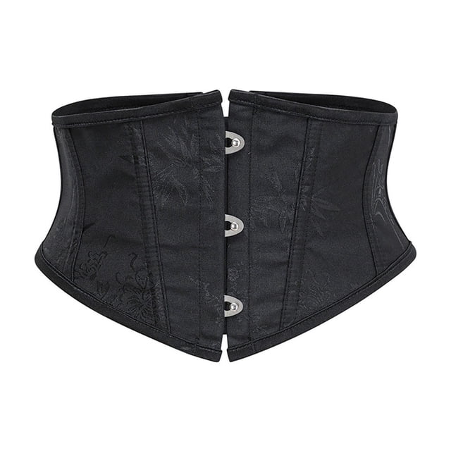 Débardeur Gainant à Taille Côtelée Dos Nu Imprimé Style Rétro Court pour Femmes