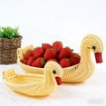 thumbnail image 4 of Dvkptbk Rattan Basket Leisure Rattan Bread Fruit Cake Sum Restaurant Rattan kitchen appliances, 4 of 6