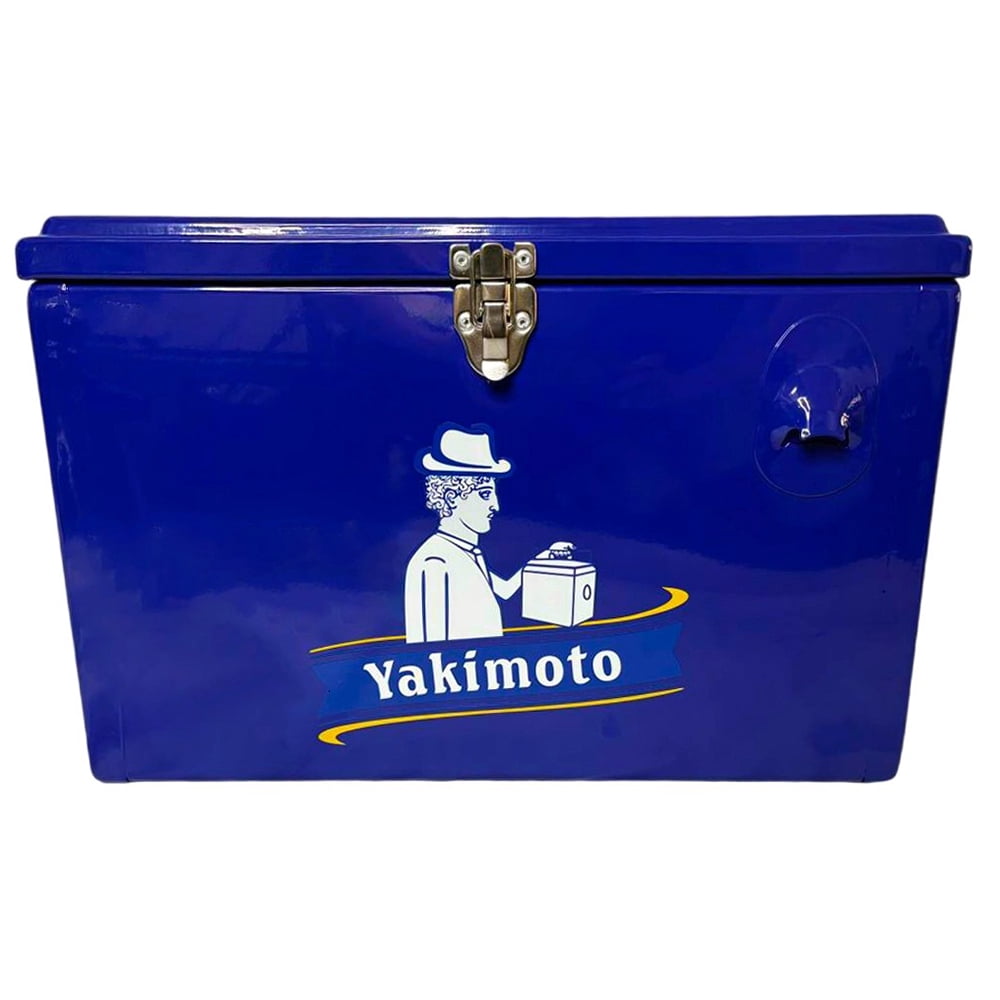 Yakimoto 20L Insulated Cooler Box With 4-Days Ice Retention, Portable Ice Chest -Reflex Blue, 35 Can Capacity, Lockable Metal Latches & Ergo Handle For Camping, Beach, Tailgating, Fishing