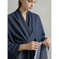 thumbnail image 3 of Kukuzhu Shawl Wraps for Women ponchos Ruana Cape Open Front Duster Cardigan Sweaters for Fall Winter, 3 of 8