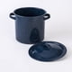 thumbnail image 3 of Olla Recta Alta 22 cm. De Peltre Cinsa 7.5 Litros Azul, 3 of 4