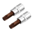 thumbnail image 1 of Unique Bargains 2Pcs 1/4-Inch d'Entraînement T40 Bit Socket, S2 Acier, 1 of 4