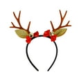 thumbnail image 1 of Diademas de reno Diadema navideña novedosa con orejas de reno Diadema con orejas de reno para accesorios de disfraces de fiesta navideña, 1 of 6