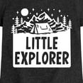 thumbnail image 3 of Instant Message - Little Explorer - Toddler & Youth Girls Short Sleeve Graphic T-Shirt, 3 of 6