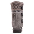 thumbnail image 5 of Muk Luks Women's Cheryl Faux Fur Lined Side Button Pattern Knit Boots, Wide Width Available, 5 of 10