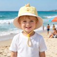 thumbnail image 5 of KPOPLK Unisex Baby Sun Hat UPF 50+ UV Ray Sun Protection Infant Toddler Bucket Hats for Boys Girls Age 1-3 Years, 5 of 7