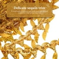 thumbnail image 2 of Delicate Costume Trim Cuttable Clothing Trim Decorative Sequin Trim Curtain Accessory, 2 of 8