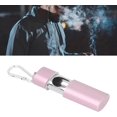 thumbnail image 4 of FYBTOPortable Mini Ashtray Keychain, Good Sealing Performance Exquisite Metal Liner Mini Portable Pocket Ashtray Large Opening for Cigarettes for Car (Pink)-0630, 4 of 4