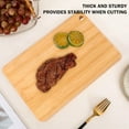 thumbnail image 3 of Cutting Board for Kitchen,Non Slip,BPA Free Reversible Double-Sided Non-toxic Wood Cutting Board,Cutting Board for Meat Fruit Vegetable Various Cooking Tasks,Kitchen Gadgets Gift, 3 of 8