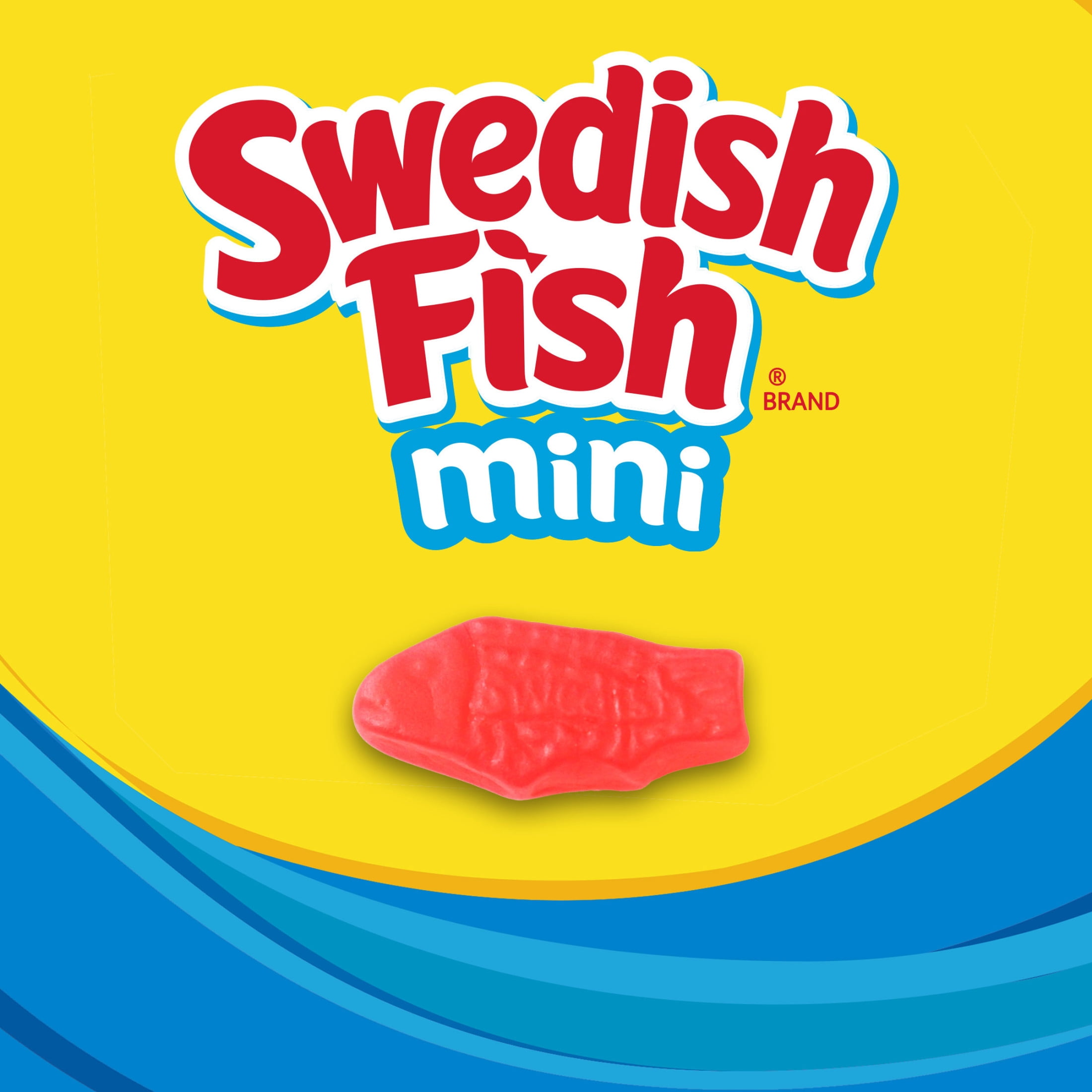 SWEDISH FISH Mini Soft & Chewy Gummy Candy, Share Size, 12 oz