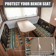 thumbnail image 2 of Garronmavis Aztec Bear RV Dinette Cushion Covers Beach Camper Cushion Slipcovers 2 Pack Soft RV Dinette Couch Covers for RV Camper Accessories, 2 of 7