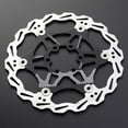 thumbnail image 3 of EeaseCA 160mm Bike Disc Brake Disc Rotor Simple Bike Disc Brake Kit for Mountain Outdoor Bike (Black), 3 of 7