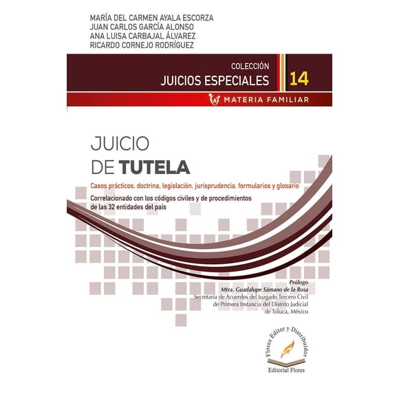 JUICIO DE TUTELA FLORES EDITOR Y DISTRIBUIDOR Pasta Blanda