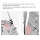 thumbnail image 3 of Bolsa De Gimnasio Deportivo, Bolsa De Lona Para El Fin De Semana, Bolsa De Noche Con Bolsillo Mojado, Compartimento Para Zapatos, Bolsa De Viaje Para Hombres Y Mujeres, 3 of 8