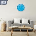 thumbnail image 4 of Reloj de Pared Plástico Innovador 30 Centímetros azul, 4 of 9