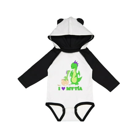 

Inktastic I Love My Tía Gift Baby Boy or Baby Girl Long Sleeve Bodysuit