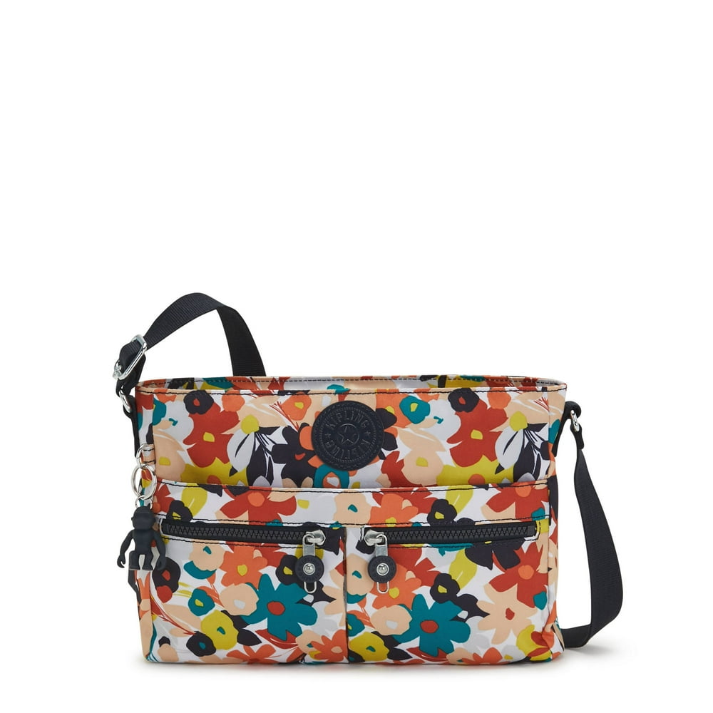 Kipling Kipling New Angie Printed Crossbody Bag Bold Floral Walmart