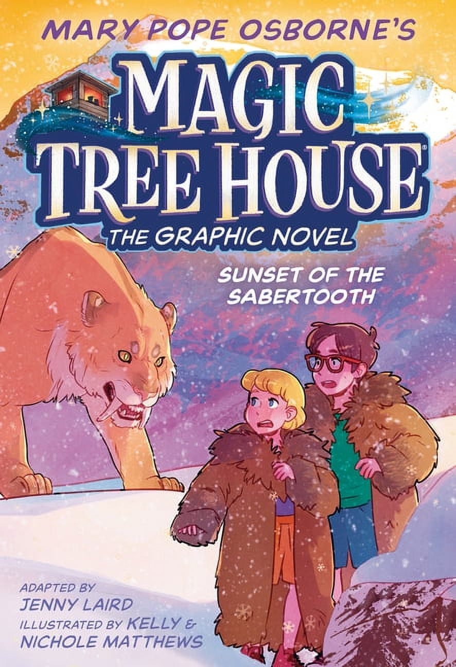 Magic Tree House The Graphic Novel 7冊セット Magic Tree House: Sunset of the Sabertooth Graphic Novel (Series