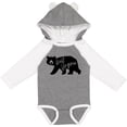 thumbnail image 3 of Inktastic West Virginia Black Bear Silhouette Boys or Girls Long Sleeve Baby Bodysuit, 3 of 5