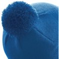 thumbnail image 3 of Beechfield  Original Pom Pom Winter Beanie Hat, 3 of 3