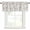 CadetBlue, variant on Pink Bunny Floral Easter Rod Pocket Curtain Valance, Elegant Pastoral Spring Floral Rabbits Farmhouse Window Valance for Living Room, Bedroom, Kitchen 54"W x 18"L