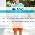 thumbnail image 3 of Utoimkio Toddler Boys Casual Summer Outfits Short Sleeve T-Shirt and Shorts 2Pcs Cute Print Summer Clothes Size 3-8T, 3 of 5