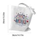 thumbnail image 3 of Bolso de lona para la compra, bolso de hombro patriótico del 250 aniversario de EE. UU. – Bolso reutilizable del Día de la Independencia con diseño de bandera para ir de compras, a la playa o, 3 of 6