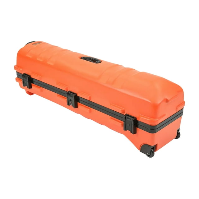 SKB Cases ATA Staff Pro XL Hard Plastic Storage Cart Golf Travel Case, Orange