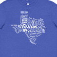 thumbnail image 4 of Inktastic Texas Word Salad- State Outline Youth T-Shirt, 4 of 5