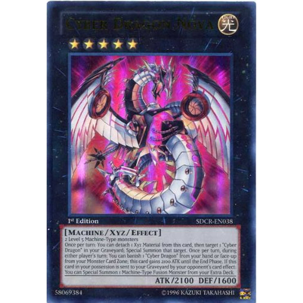 YuGiOh! Cyber Dragon Nova (SDCREN038) Structure Deck Cyber Dragon Revolution 1st
