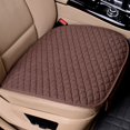 thumbnail image 1 of funda de asiento de coche auto accesorios tela de lino transpirable protector alfombrilla cojín delantero trasero cuatro estaciones lino, 1 of 4