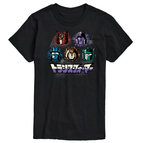 Transformers - Group Grid - Adult Short Sleeve Tee