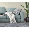 thumbnail image 4 of Peacock Paradise Indoor/Outdoor Pillow with Removable Cover in Gray 26x26, 4 of 6