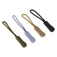 thumbnail image 3 of Keenso 10x Zipper Pulls Cord Rope Puller Ends Lock Zip Clip Buckle For Bag EDC Gray NEW, 3 of 8