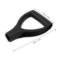 thumbnail image 3 of Shovel Handles D Type, Snow Shovel Handle Replacement Camp Scoop Grain Shovel Hand Protect Digging Raking Tools Garden Accessories for Gardening Raking Digging (Black), 3 of 9