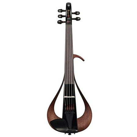 Yamaha YEV105BL Electric Violin. Black. 5 String (Best Strings For Yamaha Apx500iii)