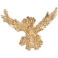 thumbnail image 3 of FRCOLOR  Eagle Ornaments Decor Garden Bird Sculpture Hawk Statue Golden, 3 of 8