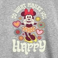 thumbnail image 3 of Disney - Mickey & Friends - Minnie Mouse - Do What Makes You Happy - Toddler And Youth Long Sleeve Graphic T-Shirt, 3 of 5