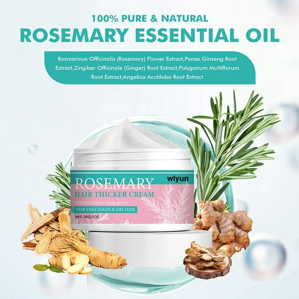 Rosemary Hair Softening Repair Perm Dye Dry Frizzy Smooth Care