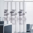 thumbnail image 2 of Rideaux de Douche, Rideau de Douche Tissu, Rideau de Douche Anti-moisissure, Rideau de Douche Imperméable, Polyester, Lavable en Machine(180CMx180CM), 2 of 5