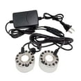 thumbnail image 1 of Pond Fog Machine Humidifier with 2 Head Lights US 110V Adapter for Halloween Stainless Steel, 1 of 8